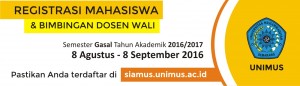 Read more about the article Registrasi Mahasiswa Semester gasal UNIMUS