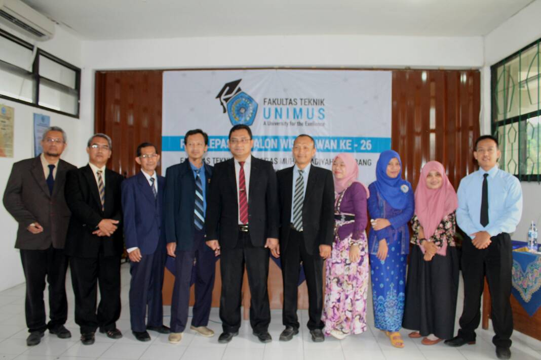 penglepasan calon wisuda teknik unimus