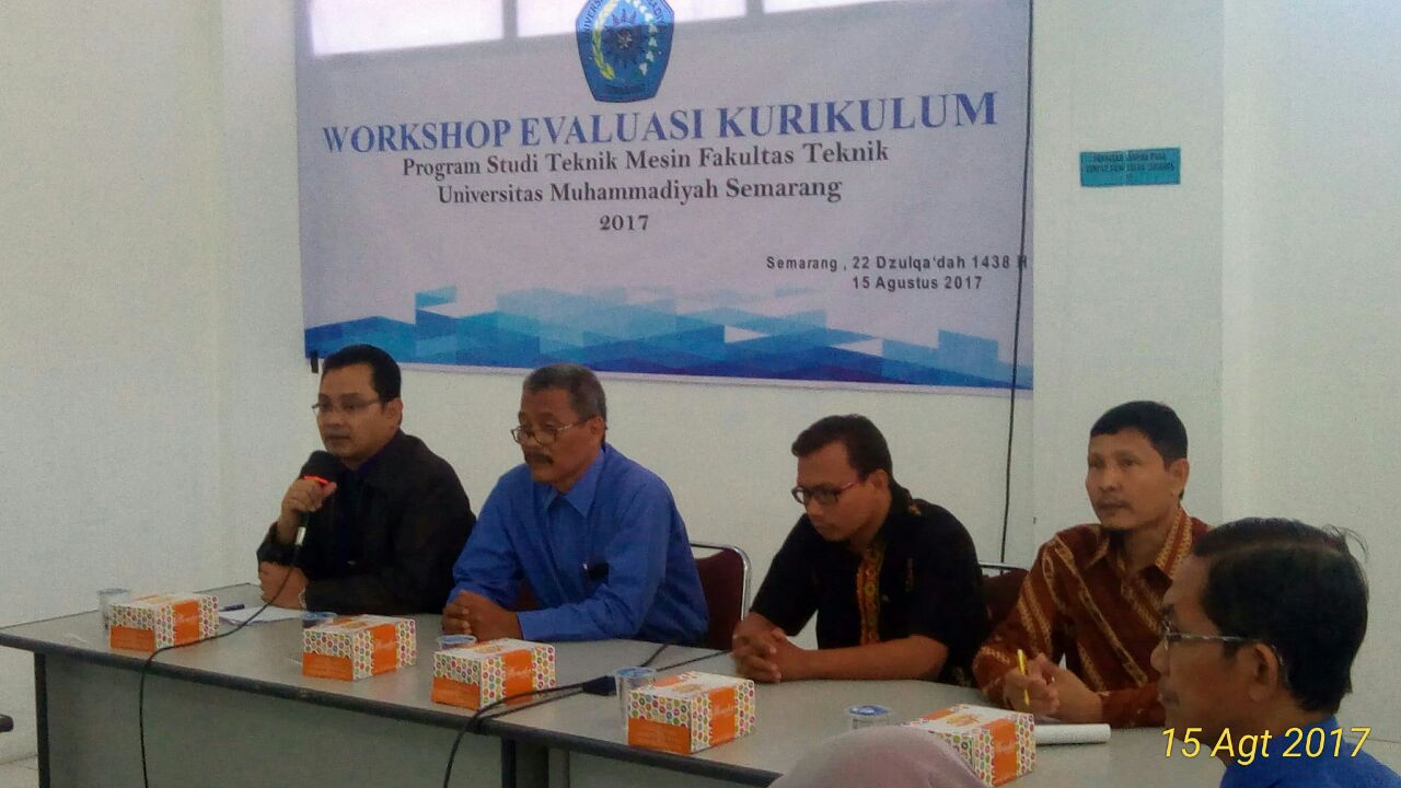 Read more about the article workshop Kurikulum Teknik Mesin Unimus 2017