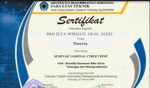 Read more about the article Download Sertifikat dan Materi Semnas Cyber Crime 2020