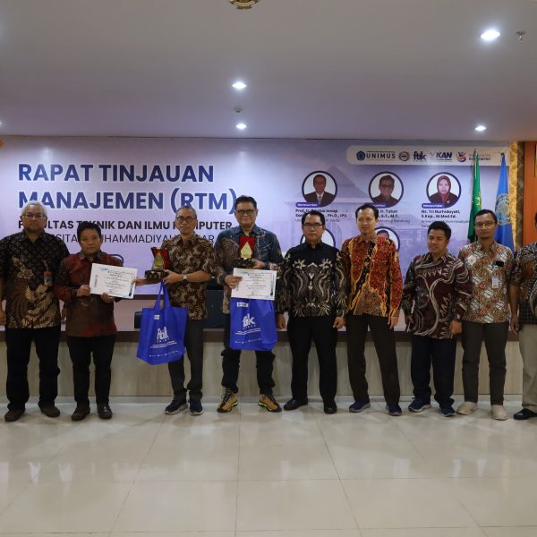 FTIK UNIMUS Gelar Rapat Tinjauan Manajemen 2025/2026, Bahas Evaluasi dan Tata Kelola Fakultas