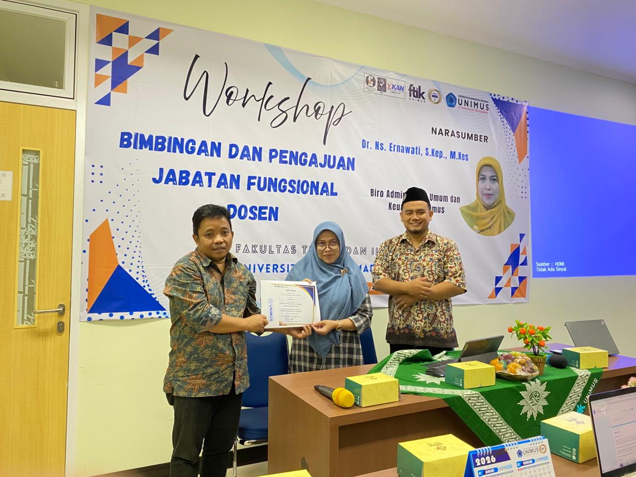 Read more about the article FTIK UNIMUS Gelar Workshop Bimbingan dan Pengajuan Jabatan Fungsional Dosen